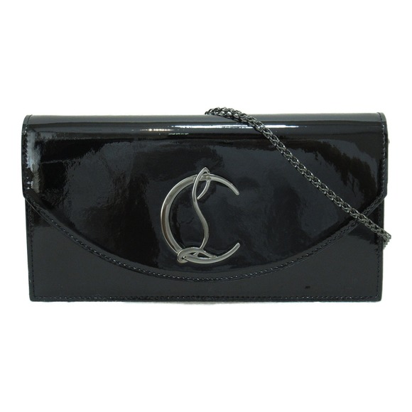 Christian Louboutin Chain Shoulder Bag Black - Picture 1 of 9